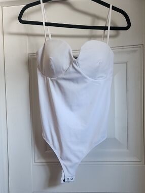 Express White Bodysuit